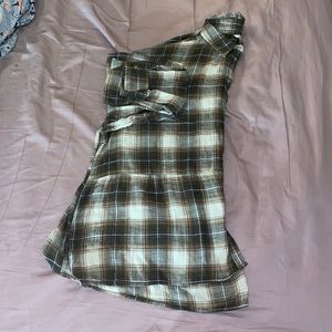 AE babydoll flannel shirt